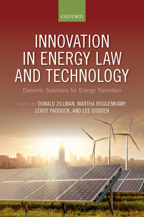 Produktbild: Innovation in Energy Law and Technology