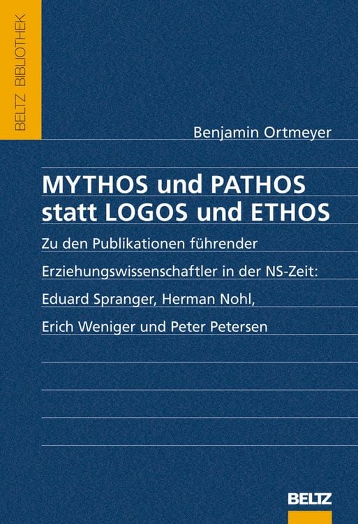 Produktbild: Mythos und Pathos statt Logos und Ethos