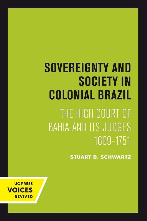 Produktbild: Sovereignty and Society in Colonial Brazil