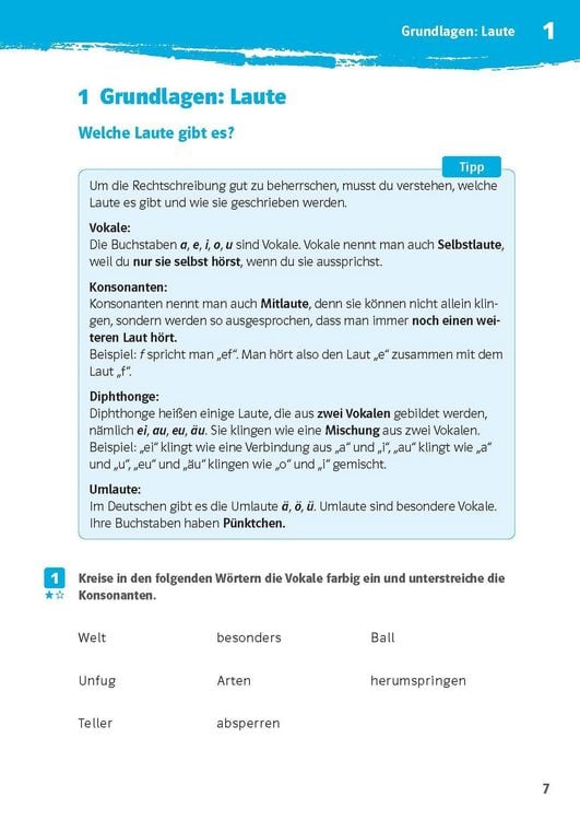 Produktbild: Klett 10-Minuten-Training Deutsch Rechtschreibung 5. Klasse