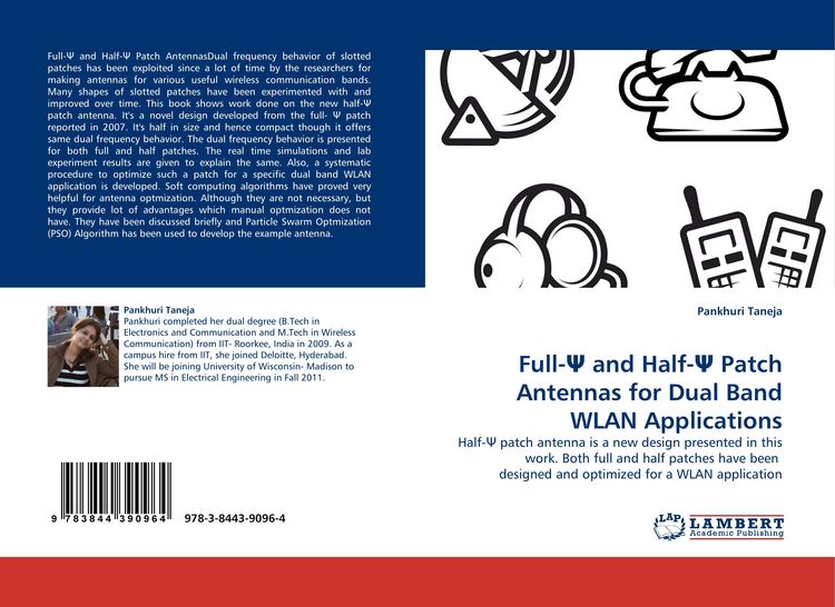 Produktbild: Full-&iquest; and Half-&iquest; Patch Antennas for Dual Band WLAN Applications