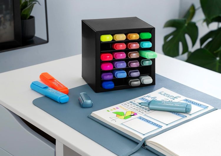 Produktbild: Faber-Castell Textmarker TL 46 24er Tisch-Set