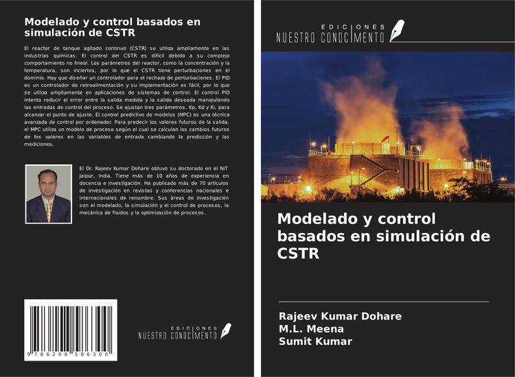 Produktbild: Modelado y control basados en simulaci&oacute;n de CSTR