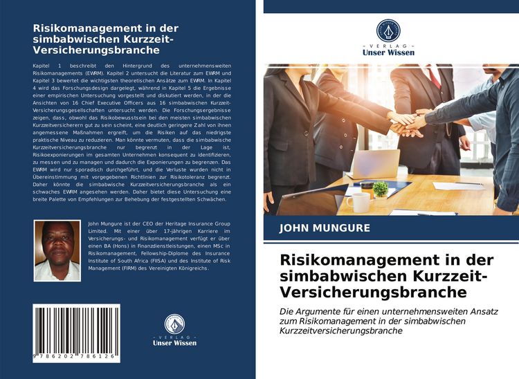 Produktbild: Risikomanagement in der simbabwischen Kurzzeit-Versicherungsbranche