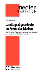 Produktbild: Landtagsabgeordnete im Fokus der Medien