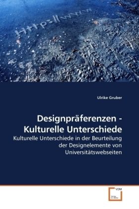 Produktbild: Gruber, U: Designpr&auml;ferenzen - Kulturelle Unterschiede