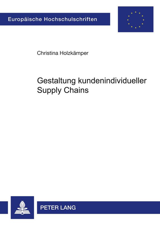 Produktbild: Gestaltung kundenindividueller Supply Chains
