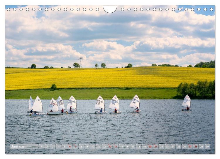 Produktbild: Vogtland - Farben einer Landschaft (Wandkalender 2026 DIN A4 quer), CALVENDO Monatskalender