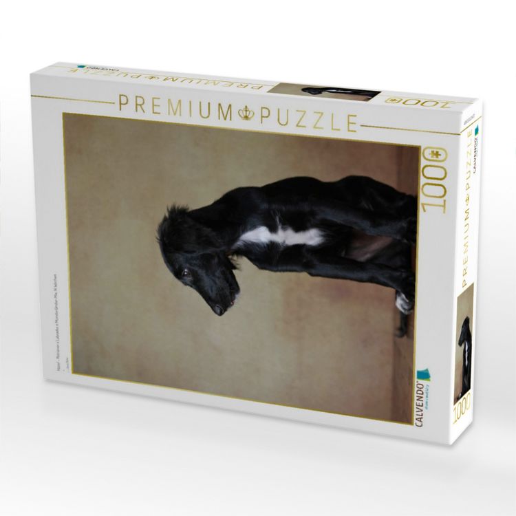 Produktbild: CALVENDO Puzzle Hazel - Retriever x Labrador x M&uuml;nsterl&auml;nder-Mix, 14 Wochen | 1000 Teile Lege-Gr&ouml;&szlig;e 64x48cm Foto-Puzzle f&uuml;r gl&uuml;ckliche Stunden