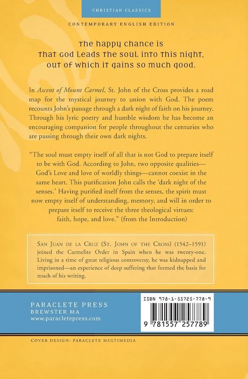 Produktbild: Ascent of Mount Carmel