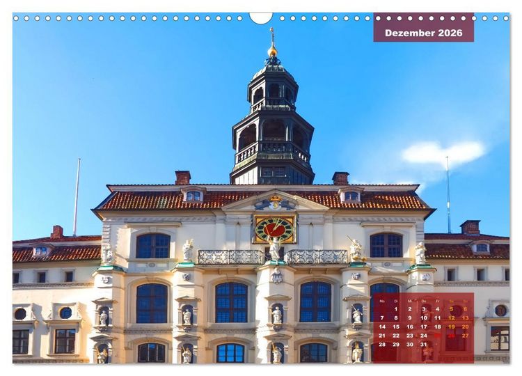 Produktbild: Handwerkskunst im h&uuml;bschen L&uuml;neburg (Wandkalender 2026 DIN A3 quer), CALVENDO Monatskalender