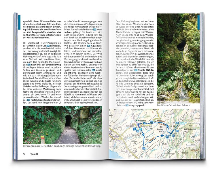 Produktbild: KOMPASS Wanderf&uuml;hrer Azoren, 90 Touren mit Extra-Tourenkarte