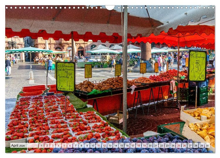 Produktbild: Mainz - Lebensfreude in RheinKultur (Wandkalender 2026 DIN A3 quer), CALVENDO Monatskalender