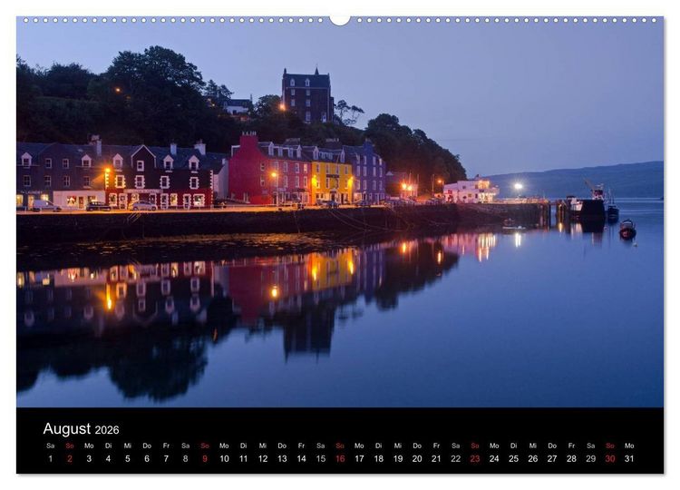Produktbild: Schottland (Wandkalender 2026 DIN A2 quer), CALVENDO Monatskalender