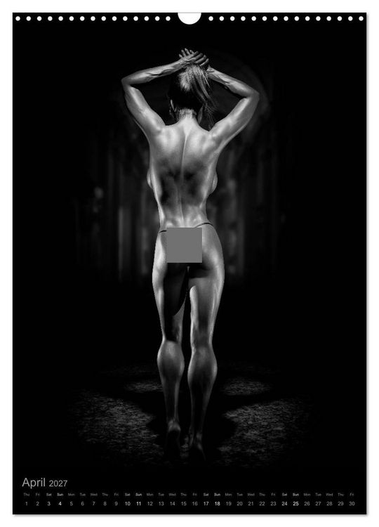 Produktbild: POWER NUDES (Wall Calendar 2027 DIN A3 portrait), CALVENDO 12 Month Wall Calendar