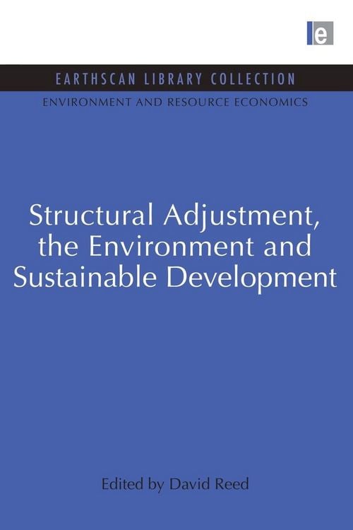 Produktbild: Structural Adjustment, the Environment and Sustainable Development