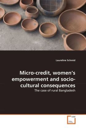 Produktbild: Schmid, L: Micro-credit, women's empowerment and socio-cultu