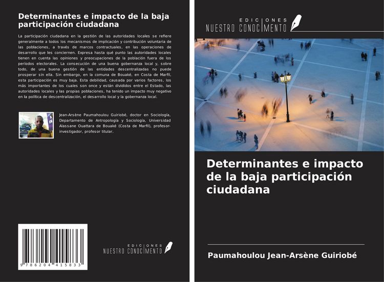 Produktbild: Determinantes e impacto de la baja participaci&oacute;n ciudadana