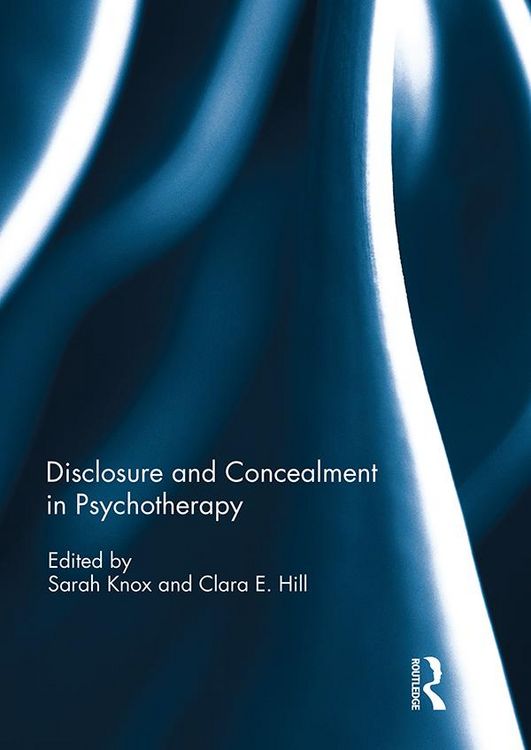 Produktbild: Disclosure and Concealment in Psychotherapy