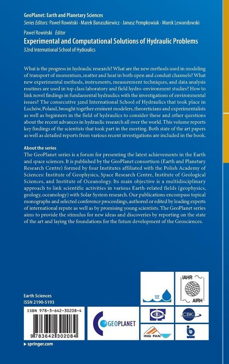 Produktbild: Experimental and Computational Solutions of Hydraulic Problems