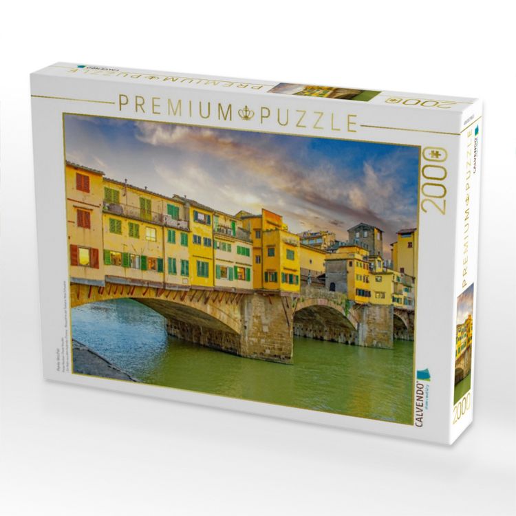 Produktbild: CALVENDO Puzzle Ponte Vecchio | 2000 Teile Lege-Gr&ouml;&szlig;e 90x67cm Foto-Puzzle f&uuml;r gl&uuml;ckliche Stunden