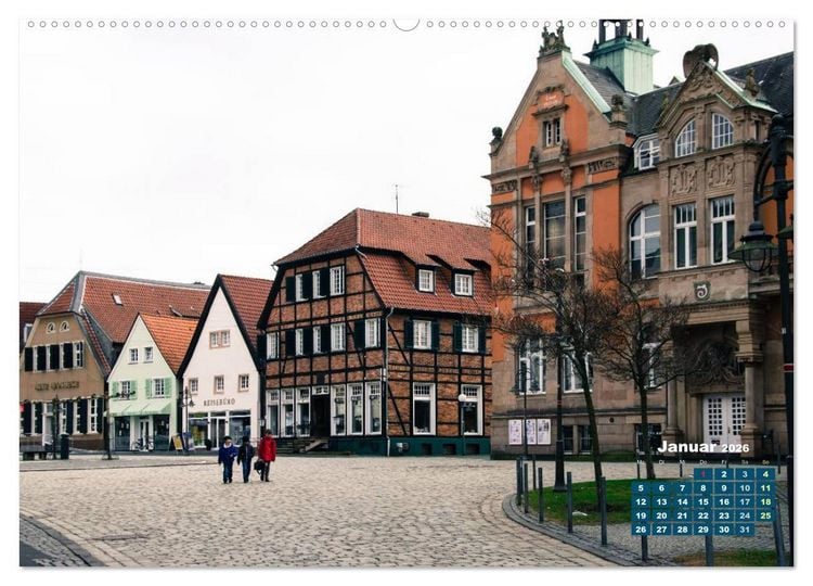 Produktbild: Ahlen eine liebensw&uuml;rdige Stadt im M&uuml;nsterland (hochwertiger Premium Wandkalender 2026 DIN A2 quer), Kunstdruck in Hochglanz