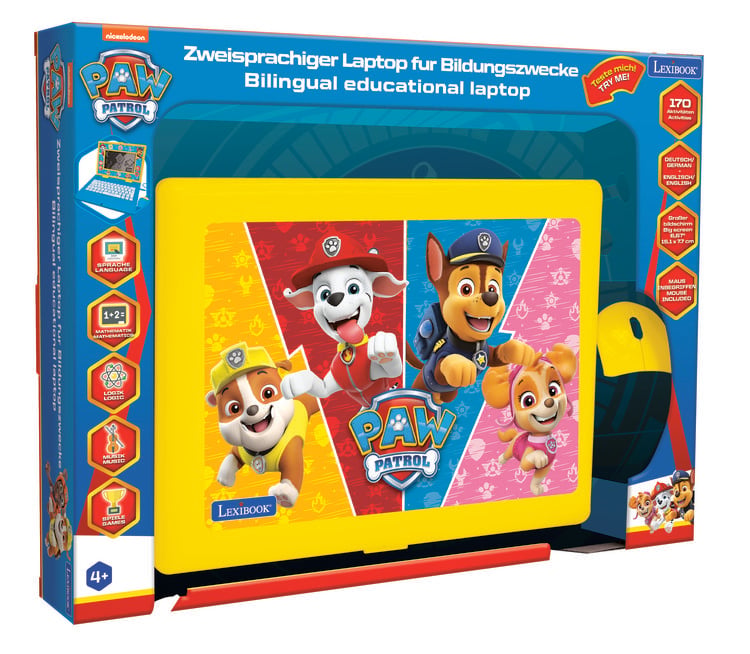 Produktbild: Paw Patrol sprechender Lernlaptop mit 170 Aktivit&auml;ten EN/DE