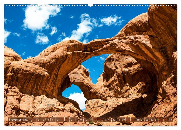 Produktbild: Atemberaubendes Amerika - Die sch&ouml;nsten Nationalparks im Westen der USA (Wandkalender 2026 DIN A2 quer), CALVENDO Monatskalender
