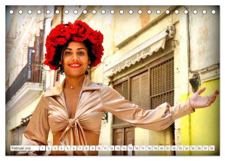Produktbild: Let's dance in Cuba - Stelzent&auml;nzer in Havanna (Tischkalender 2026 DIN A5 quer), CALVENDO Monatskalender