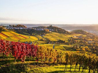 Produktbild: CALVENDO Puzzle Rotenberg mit der Grabkapelle auf dem W&uuml;rttemberg | 1000 Teile Lege-Gr&ouml;&szlig;e 64x48cm Foto-Puzzle f&uuml;r gl&uuml;ckliche Stunden