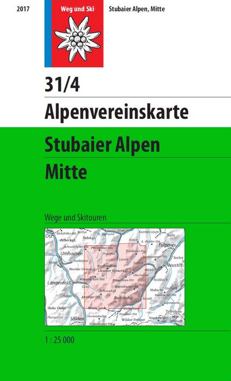 Produktbild: Stubaier Alpen, Mitte
