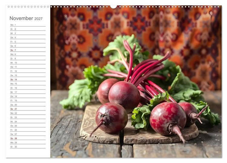 Produktbild: Superfood Vitality - Die Kraft der Superfoods in KI-Bildern (Wandkalender 2027 DIN A2 quer), CALVENDO Monatskalender