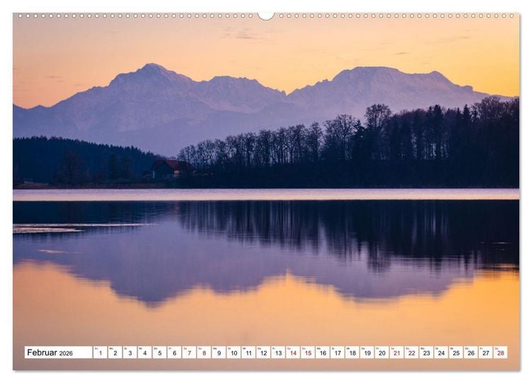 Produktbild: Berchtesgadener Alpen - Landschaften zum Tr&auml;umen (Wandkalender 2026 DIN A2 quer), CALVENDO Monatskalender