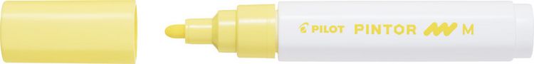 Produktbild: PILOT Pigment Marker Pintor, pastellgelb