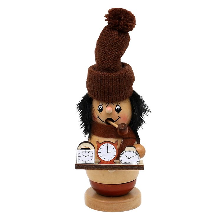 Produktbild: SIGRO Holz R&auml;uchermann "Markth&auml;ndler mit Strickm&uuml;tze un