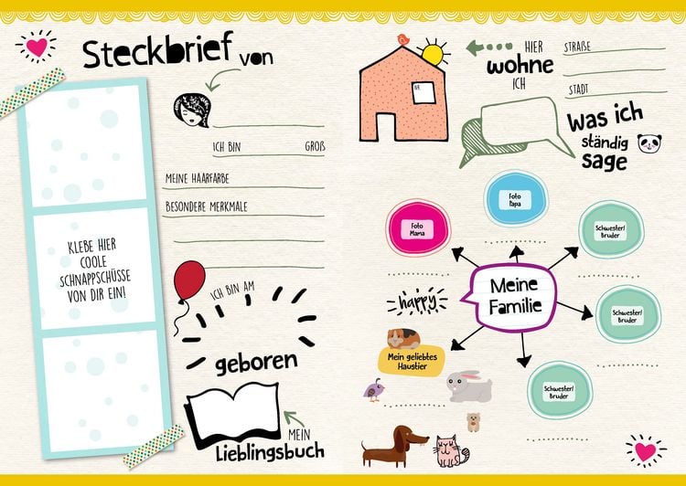 Produktbild: Mein Eintragbuch 100 Ideen: Das bin ich