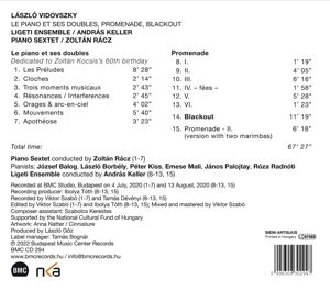 Produktbild: Le piano et ses doubles/Promenade/Blackout