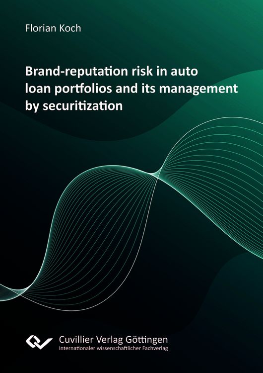 Produktbild: Brand-reputation risk in auto loan portfolios and its management by securitization