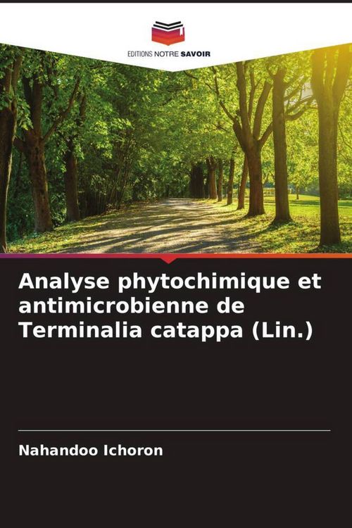 Produktbild: Analyse phytochimique et antimicrobienne de Terminalia catappa (Lin.)
