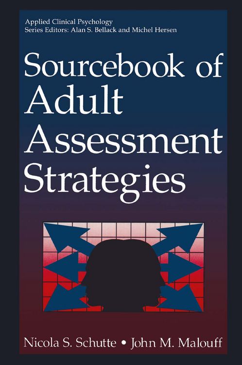Produktbild: Sourcebook of Adult Assessment Strategies