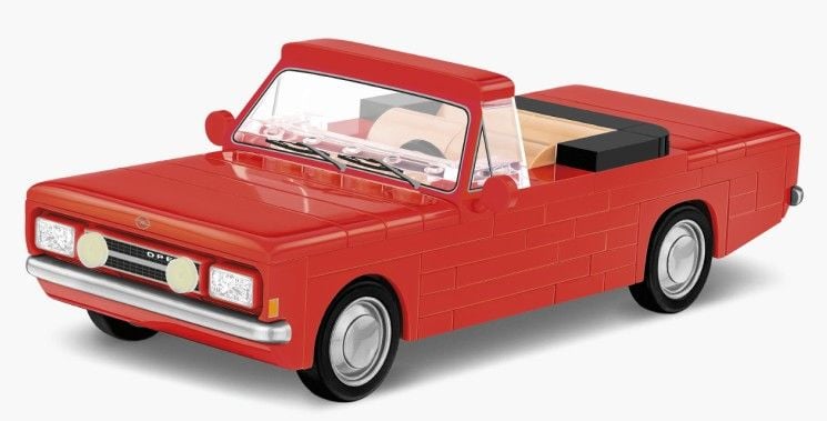 Produktbild: COBI Youngtimer 24599 - Opel Rekord C 1700 L Cabriolet, Bausatz, 1:35, 140 Bauteile