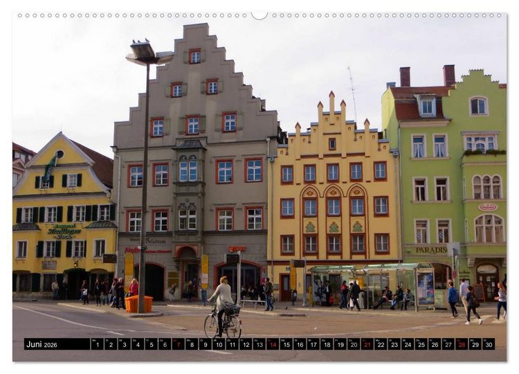 Produktbild: Regensburg erleben (Wandkalender 2026 DIN A2 quer), CALVENDO Monatskalender