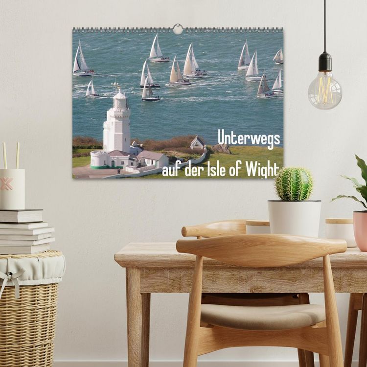 Produktbild: Unterwegs auf der Isle of Wight (Wandkalender 2026 DIN A3 quer), CALVENDO Monatskalender