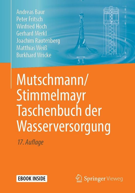 Produktbild: Mutschmann/Stimmelmayr Taschenbuch der Wasserversorgung