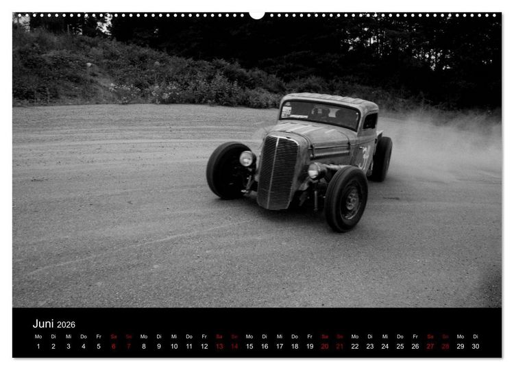 Produktbild: Dirt Track Races (hochwertiger Premium Wandkalender 2026 DIN A2 quer), Kunstdruck in Hochglanz