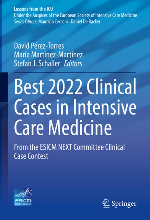 Produktbild: Best 2022 Clinical Cases in Intensive Care Medicine