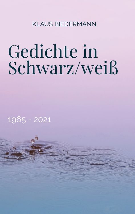 Produktbild: Gedichte in Schwarz/wei&szlig;