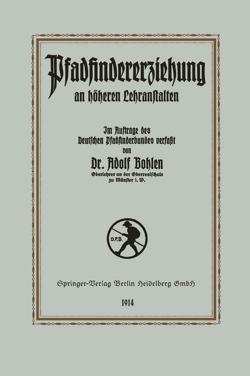 Produktbild: Pfadfinder-Erziehung an h&ouml;heren Lehranstalten