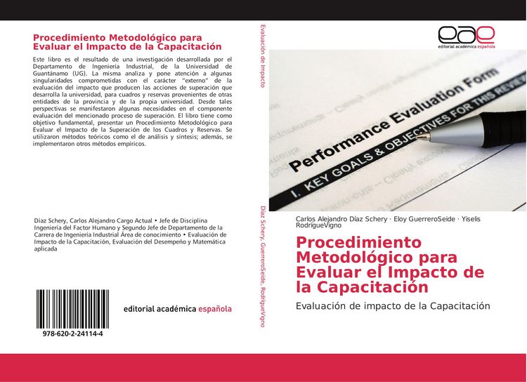 Produktbild: Procedimiento Metodol&oacute;gico para Evaluar el Impacto de la Capacitaci&oacute;n