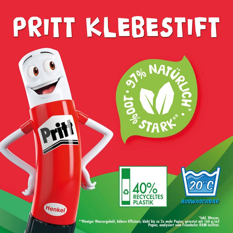 Produktbild: Pritt Klebestift Multipack, 10 11 g